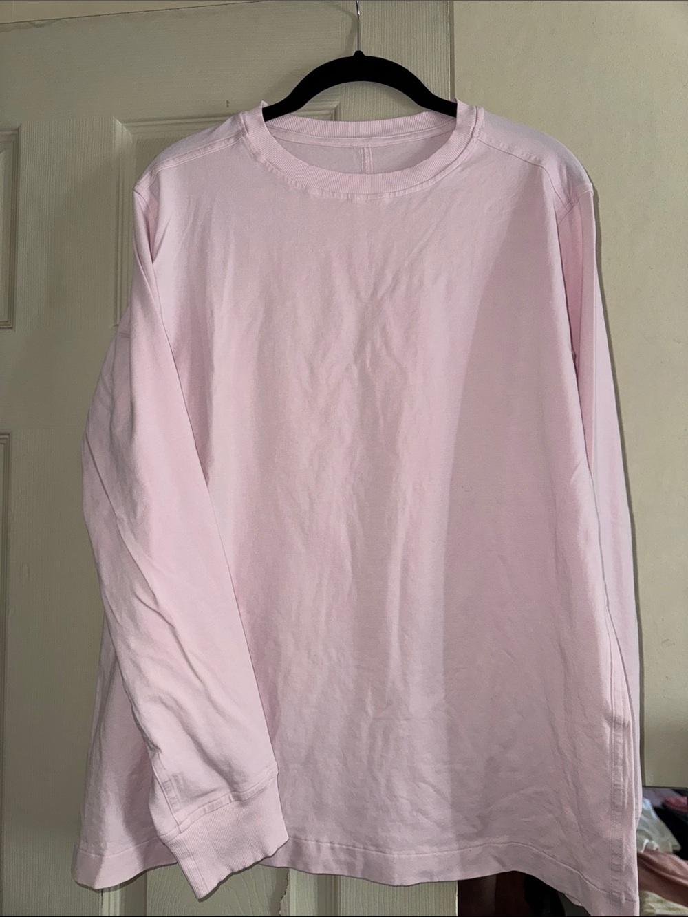 lululemon athletica Long-Sleeve Crew in Pale Pink